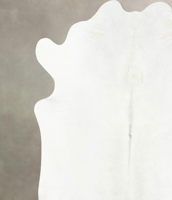 Light Grey XX-Large Brazilian Cowhide Rug 7'7"H x 7'4"W #B16199 by Hudson Hides