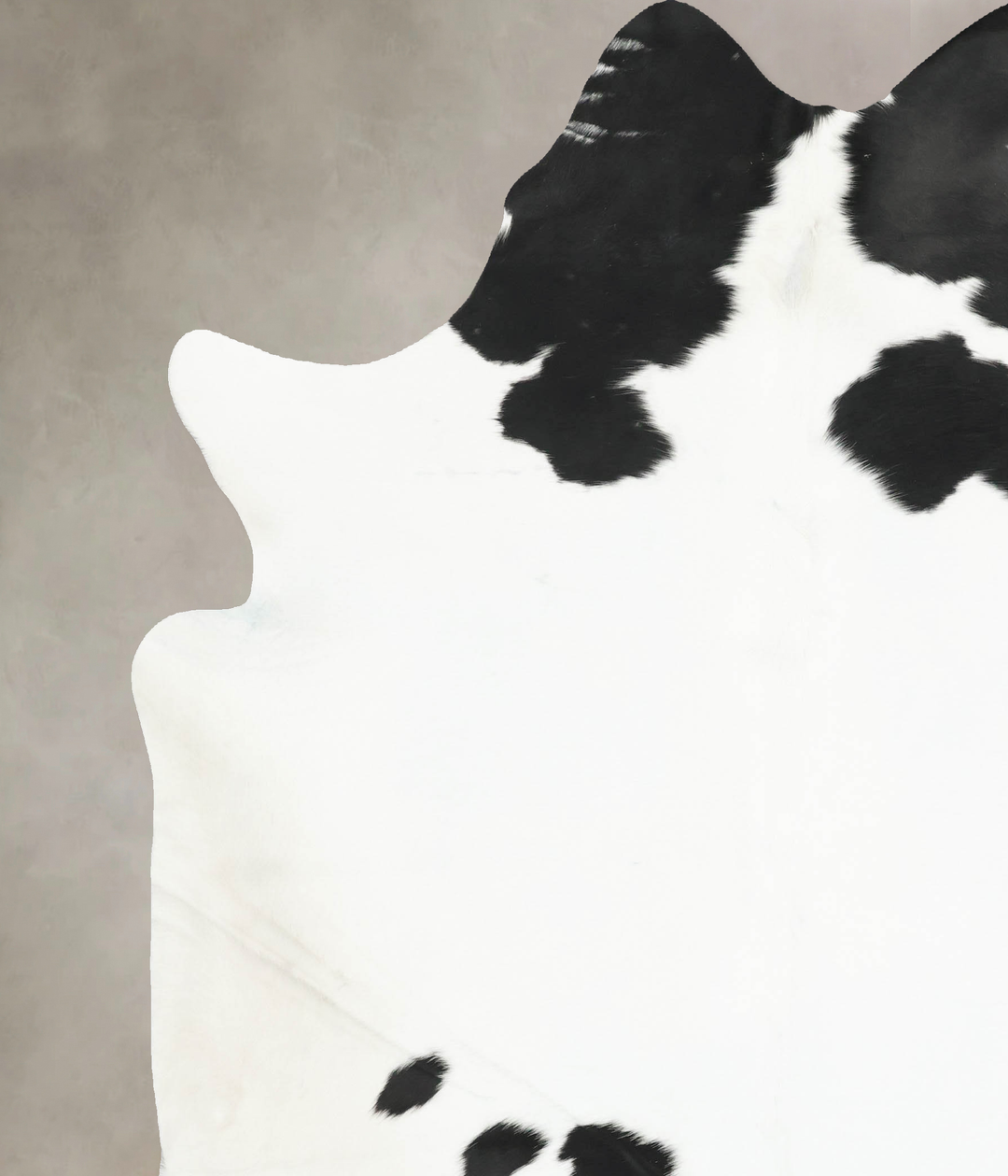 Black and White XX-Large Brazilian Cowhide Rug 8'8"H x 7'0"W #B16249 b