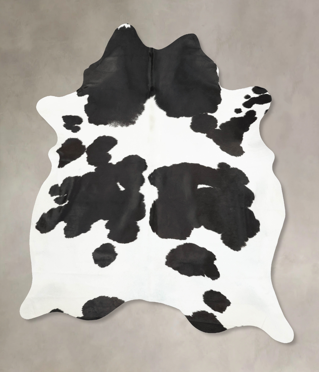 Black and White XX-Large Brazilian Cowhide Rug 8'11"H x 6'10"W #B16252