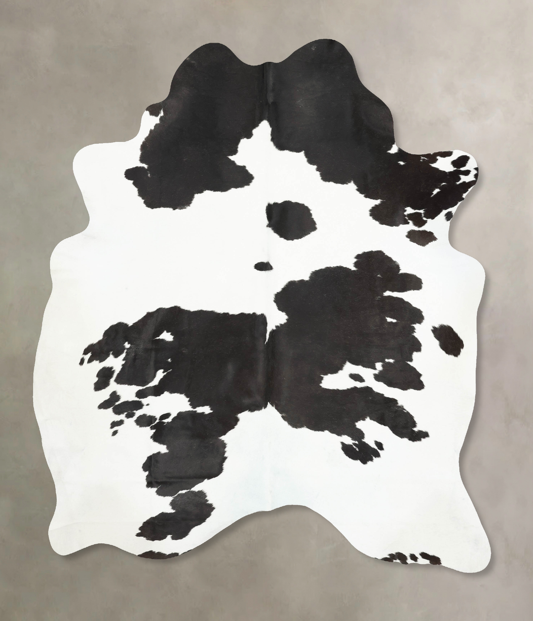 Black and White XX-Large Brazilian Cowhide Rug 8'8"H x 6'8"W #B16278 b