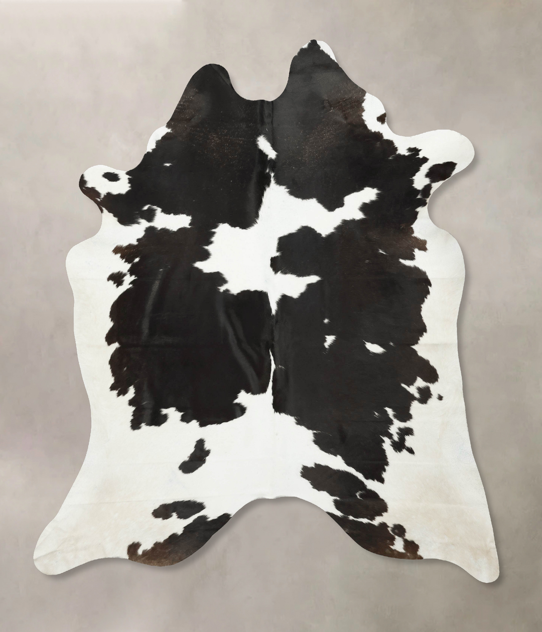 Black and White XX-Large Brazilian Cowhide Rug 8'2"H x 6'6"W #B16293 b