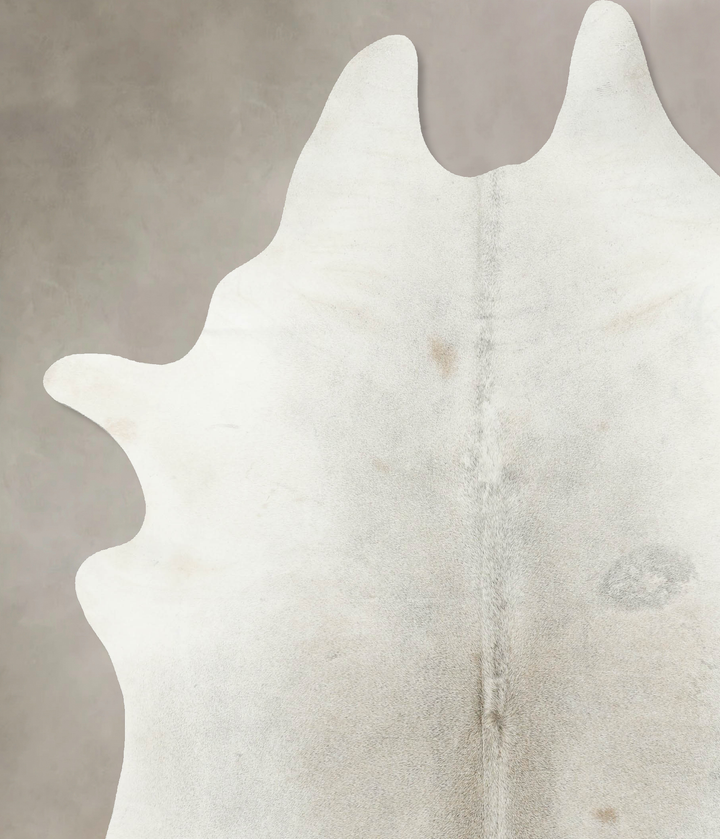 Grey with Beige XX-Large Brazilian Cowhide Rug 9'0"H x 7'1"W #B16302 by Hudson Hides