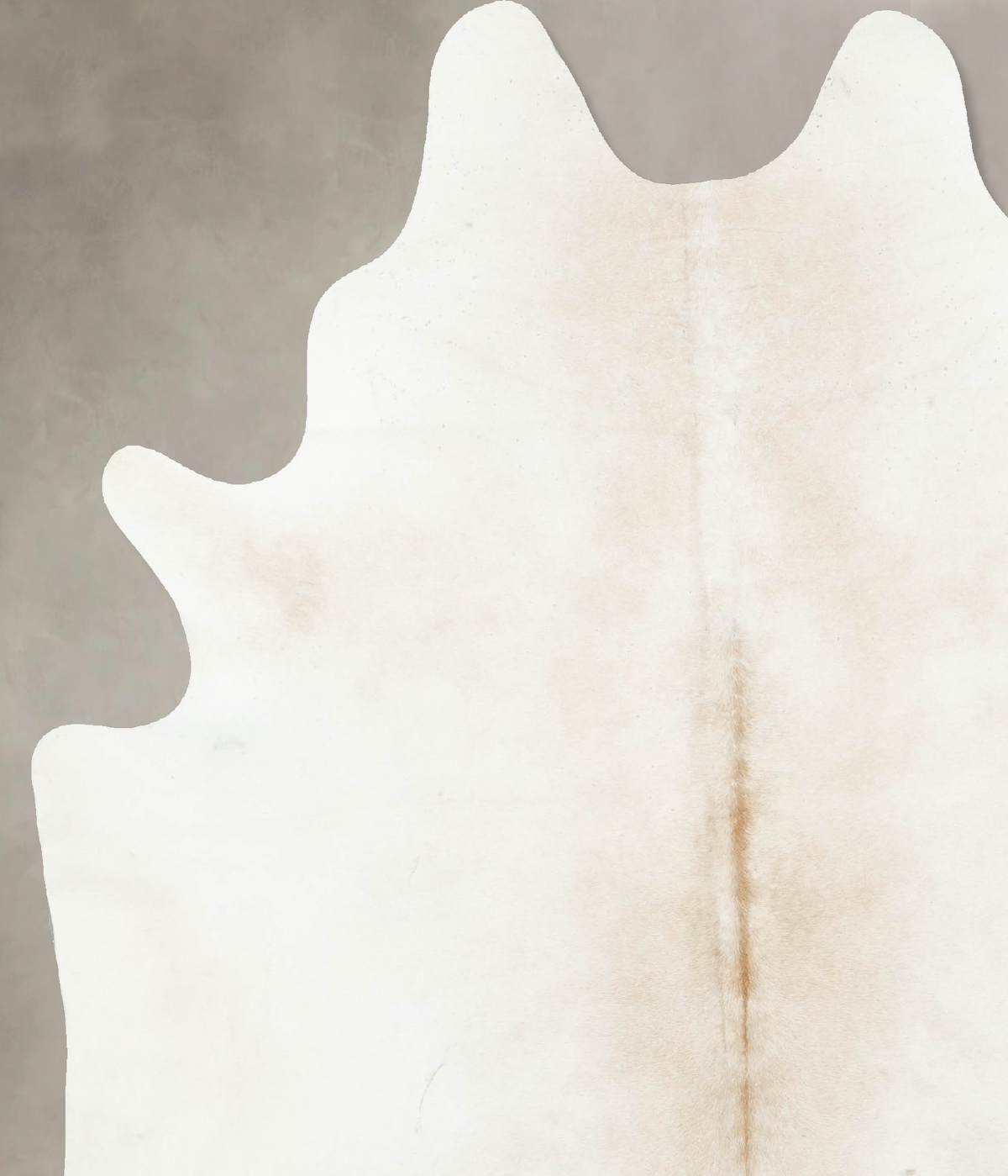 Grey with Beige Cowhide Rug #B16306