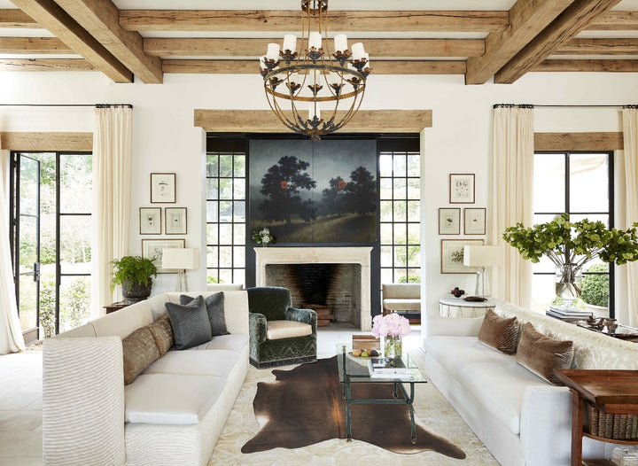 Chocolate XX-Large Brazilian Cowhide Rug 7'9"H x 6'8"W #B16316 by Hudson Hides