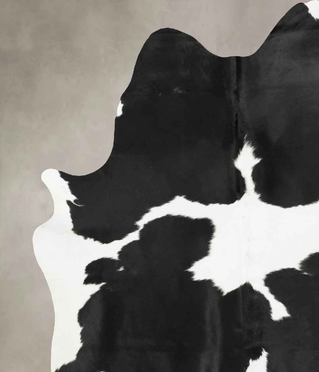 Black and White XX-Large Brazilian Cowhide Rug 8'5"H x 6'5"W #B16329 b