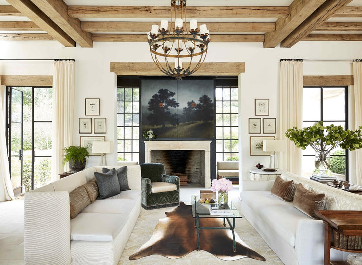 Chocolate XX-Large Brazilian Cowhide Rug 8'5"H x 7'9"W #B16333 by Hudson Hides
