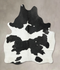 Black and White X-Large Brazilian Cowhide Rug 7'6