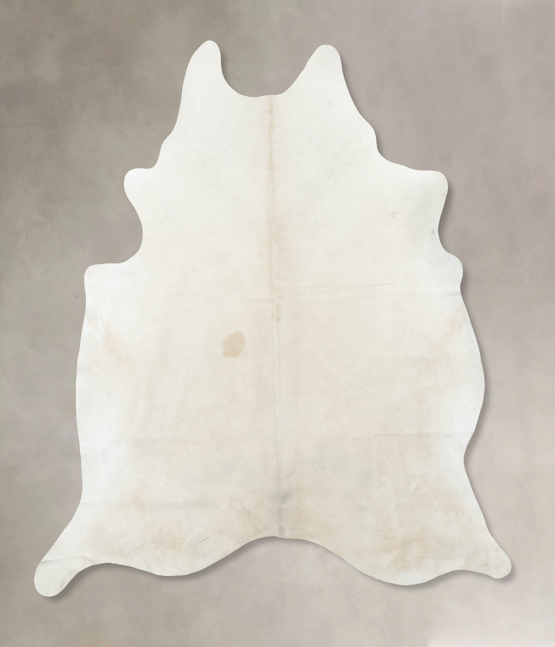 Ivory with Beige XX-Large Brazilian Cowhide Rug 8'3"H x 7'3"W #B16337 