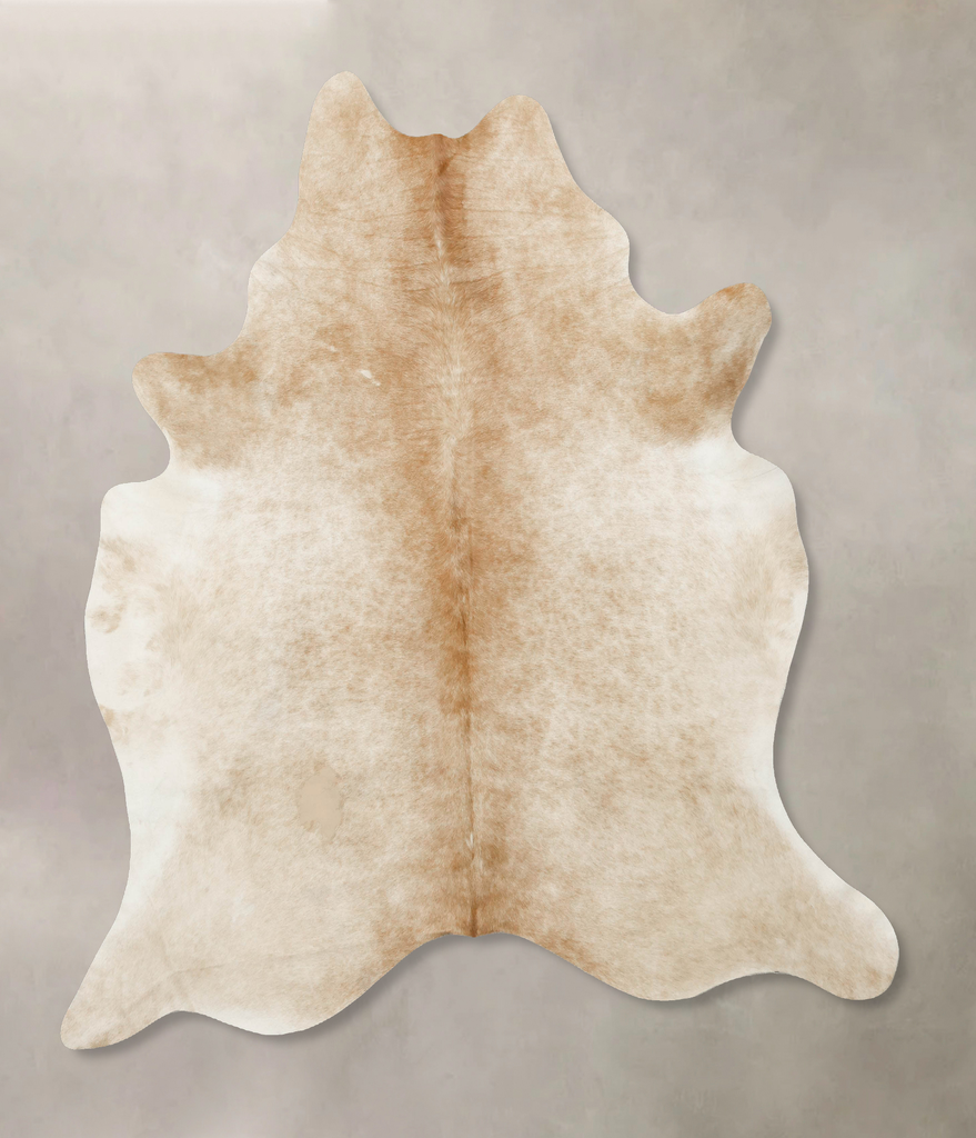 Palomino X-Large Brazilian Cowhide Rug 7'6"H x 6'6"W #B16343 by Hudson Hides