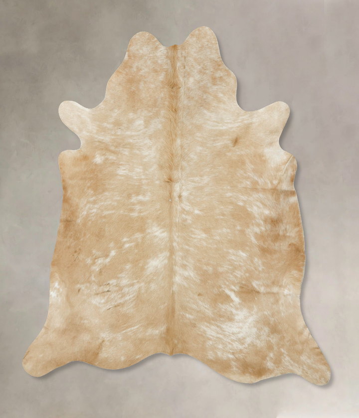 Palomino X-Large Brazilian Cowhide Rug 6'11"H x 6'3"W #B16360 by Hudson Hides