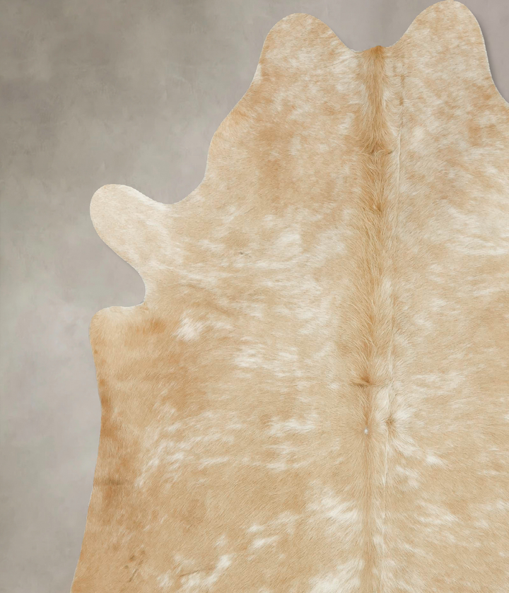 Palomino X-Large Brazilian Cowhide Rug 6'11"H x 6'3"W #B16360 by Hudson Hides