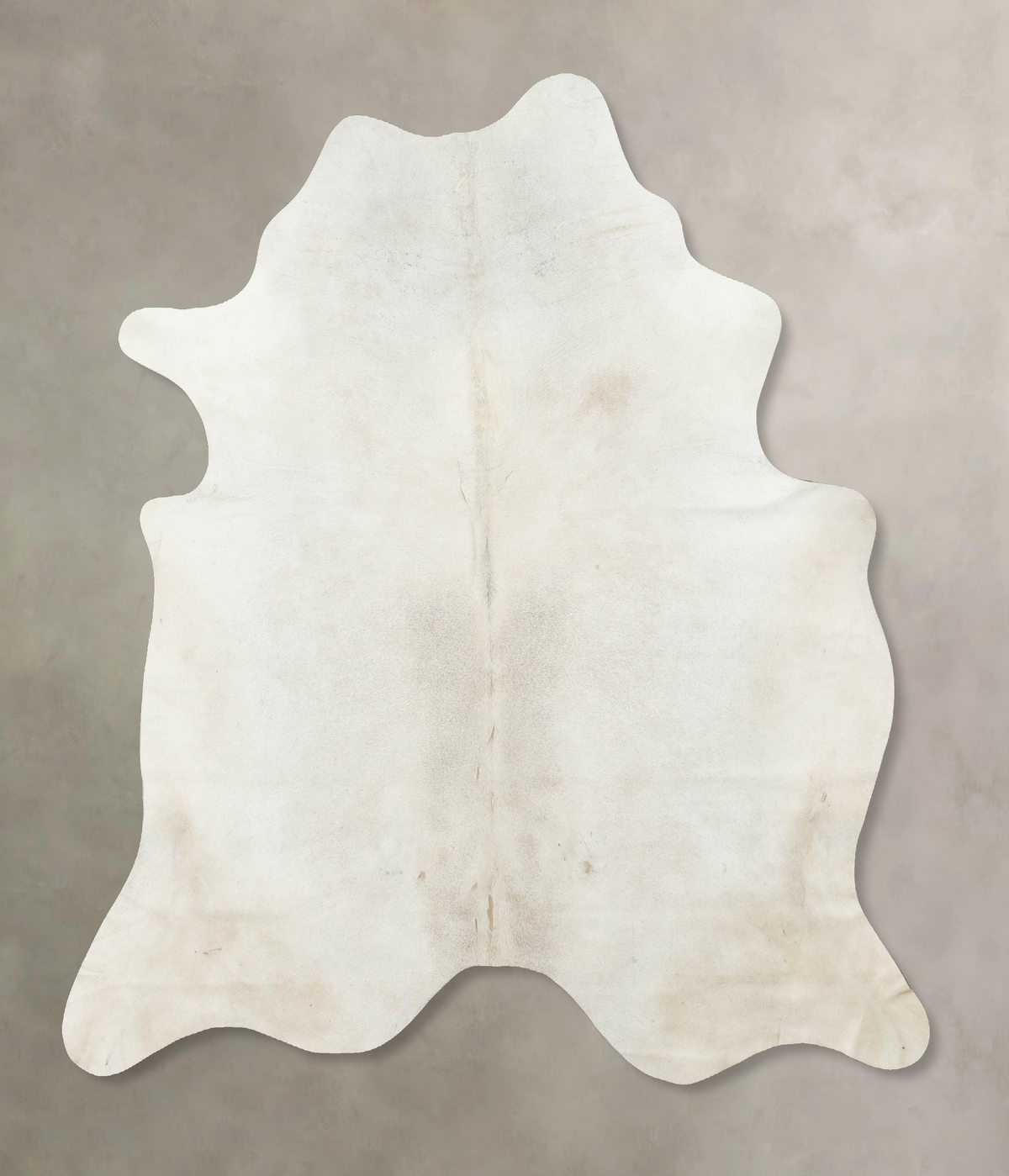 Grey with Beige Cowhide Rug #B16382