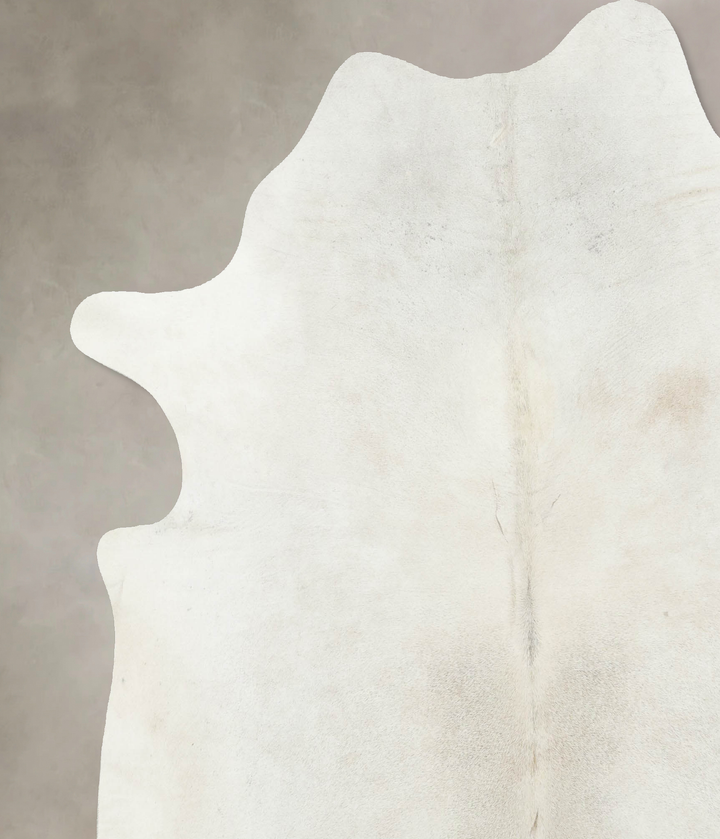 Grey with Beige XX-Large Brazilian Cowhide Rug 7'5"H x 6'9"W #B16382 by Hudson Hides