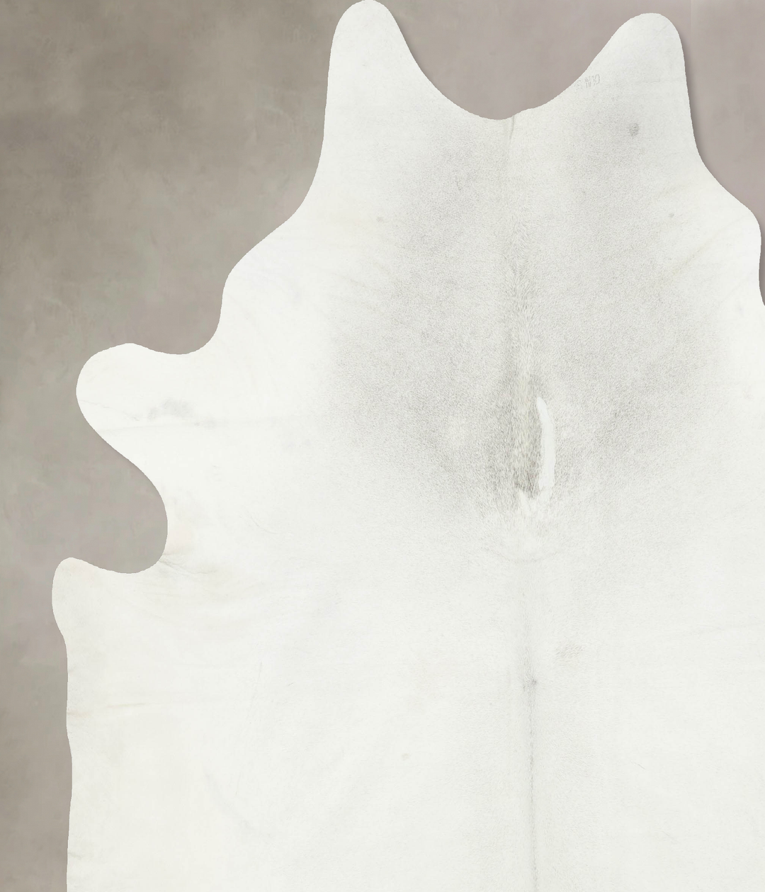 Light Grey XX-Large Brazilian Cowhide Rug 9'2"H x 7'11"W #B16386 by Hu