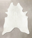Light Grey XX-Large Brazilian Cowhide Rug 8'1"H x 6'7"W #B16396 by Hudson Hides