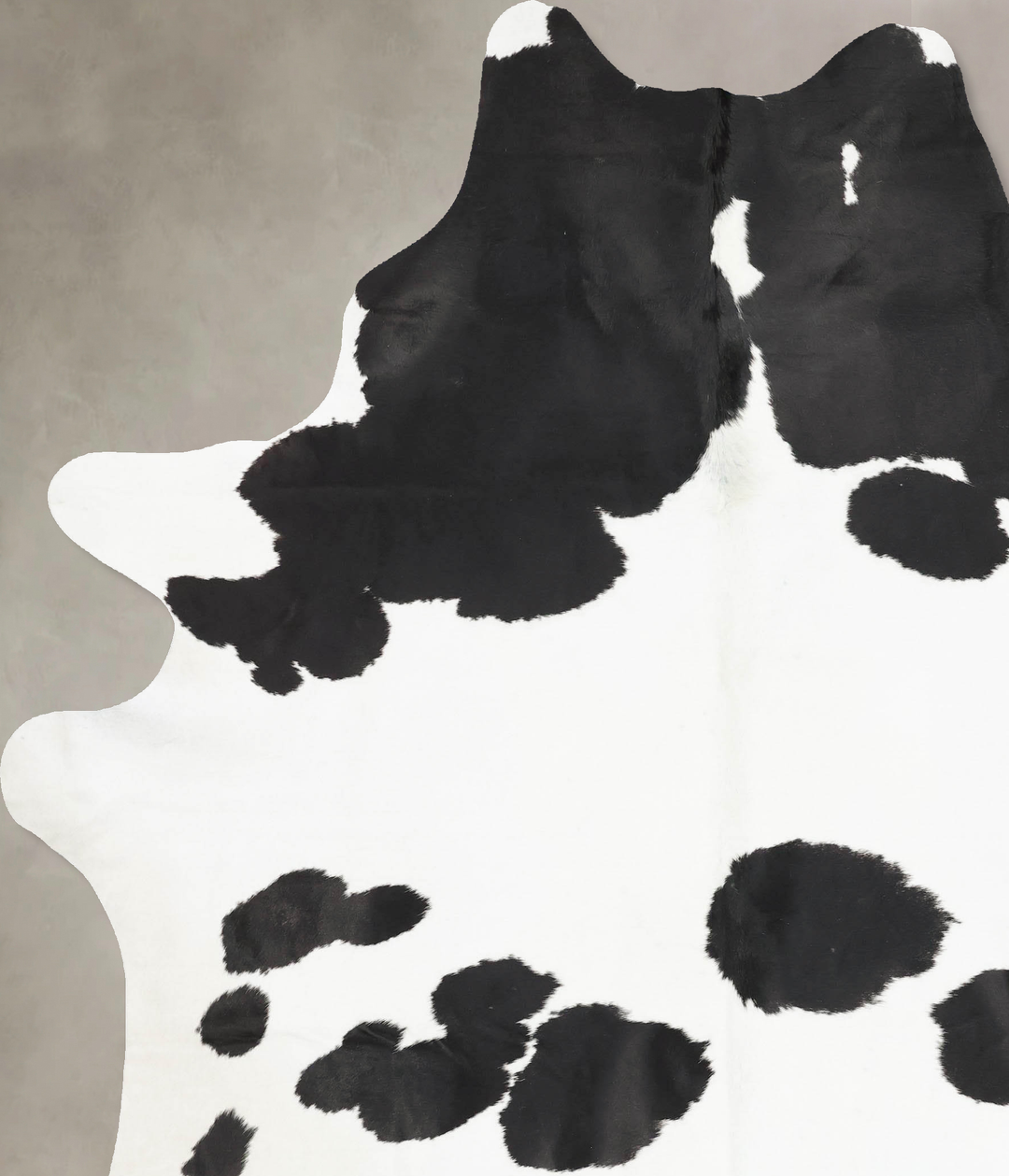 Black and White XX-Large Brazilian Cowhide Rug 9'0"H x 7'0"W #B16446 b