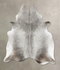 Medium Grey X-Large Brazilian Cowhide Rug 7'3