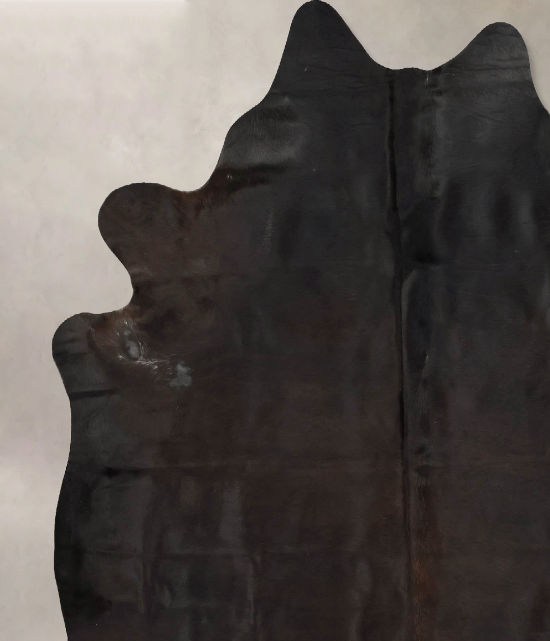 Chocolate X-Large Brazilian Cowhide Rug 7'6"H x 6'7"W #B16455 by Hudso