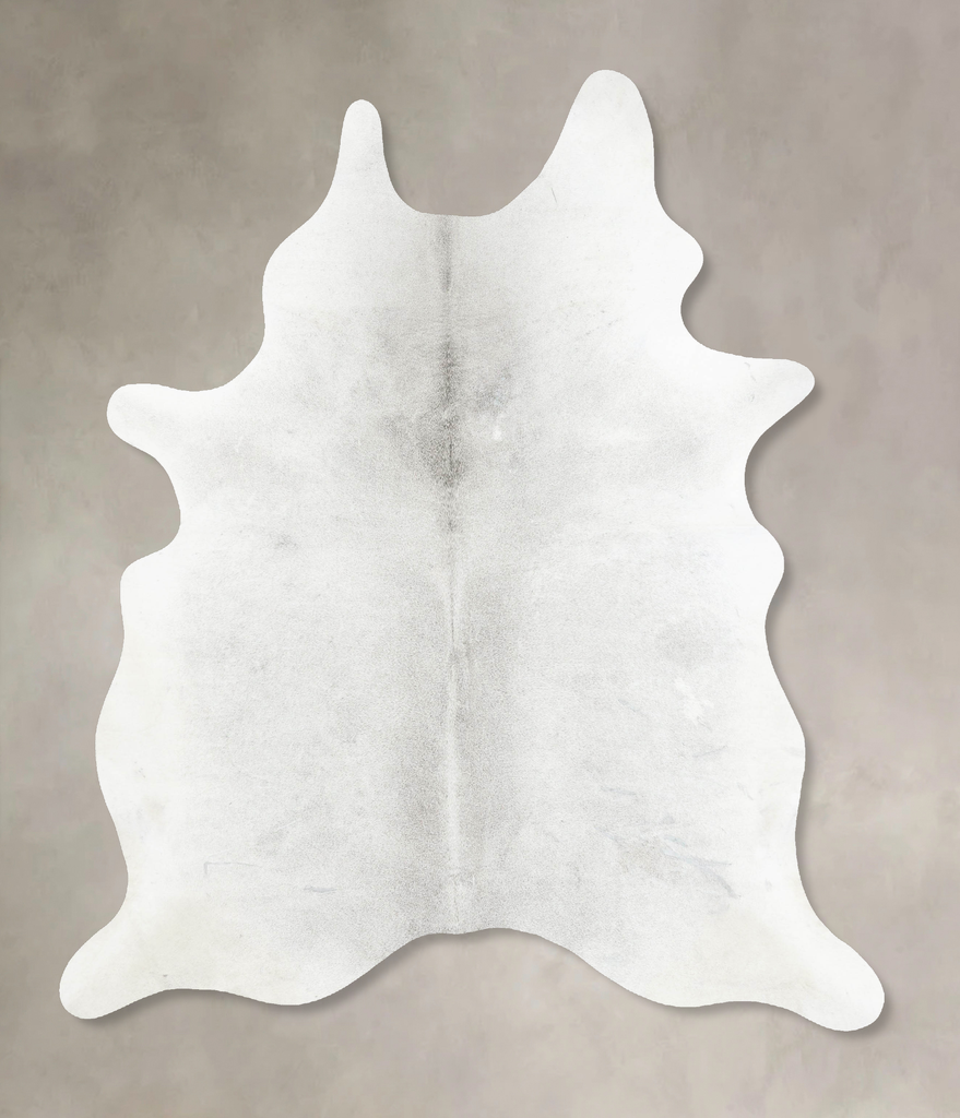 Medium Grey X-Large Brazilian Cowhide Rug 7'9"H x 5'11"W #B16465 by Hudson Hides