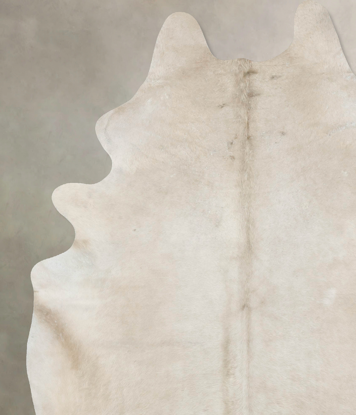 Taupe XX-Large Brazilian Cowhide Rug 8'7"H x 6'8"W #B16477 by Hudson Hides