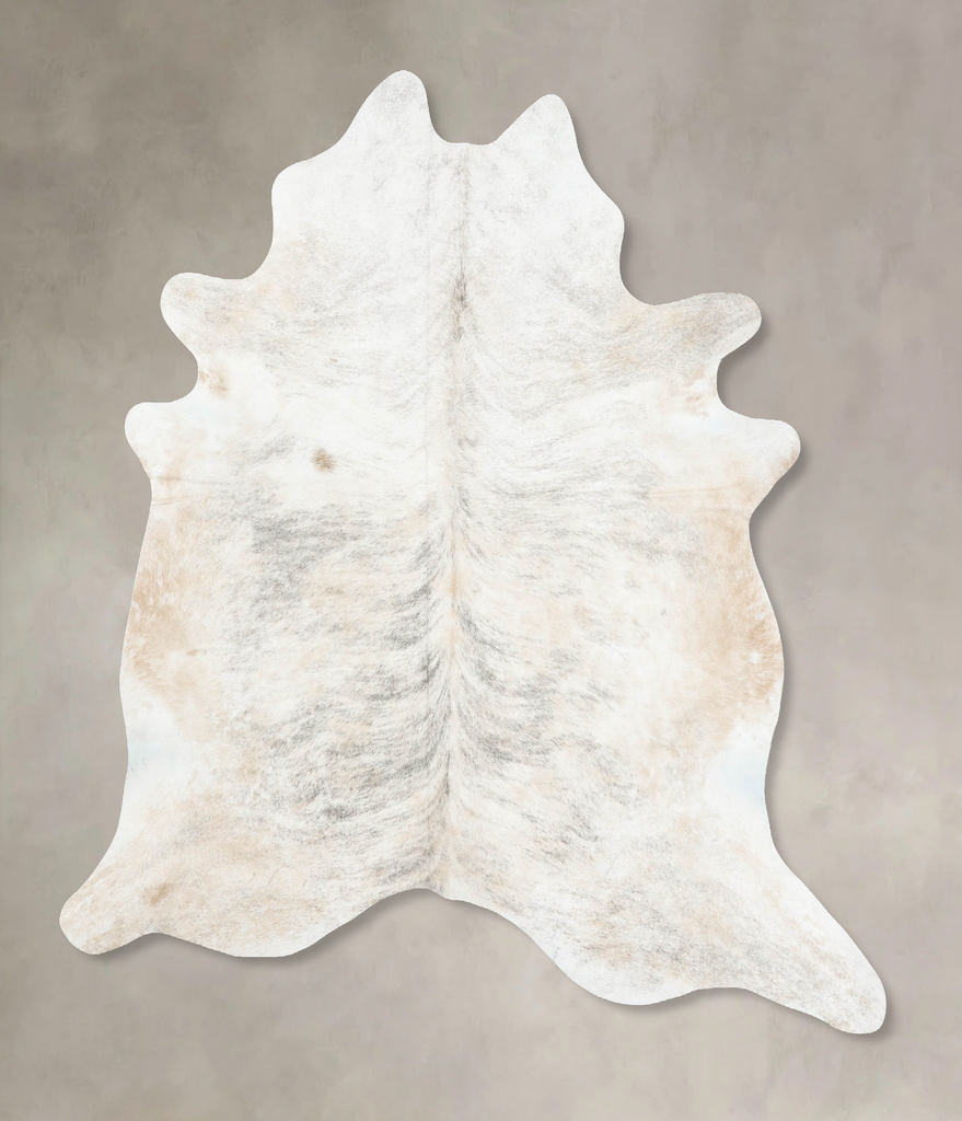 Light Brindle XX-Large Brazilian Cowhide Rug 7'5"H x 7'0"W #B16483 by Hudson Hides