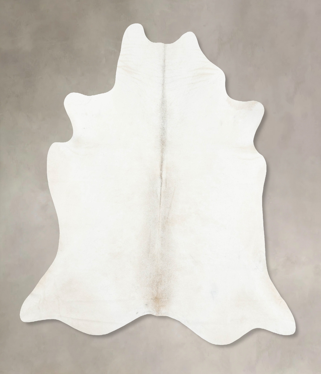 Light Grey XX-Large Brazilian Cowhide Rug 7'10"H x 6'10"W #B16504 by H