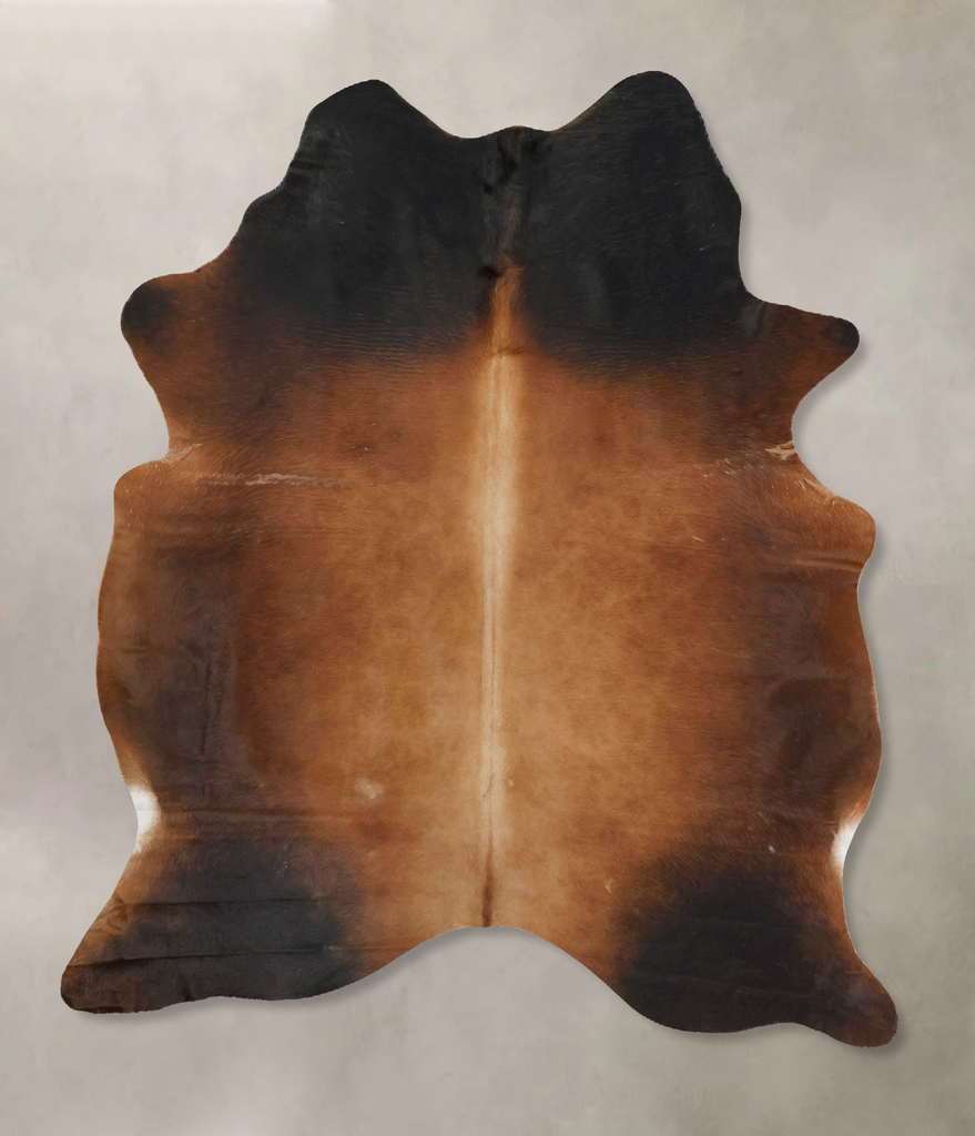 Warm Caramel X-Large Brazilian Cowhide Rug 7'3"H x 5'10"W #B16521 by Hudson Hides