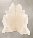 Palomino X-Large Brazilian Cowhide Rug 6'11"H x 6'3"W #B16574 by Hudson Hides