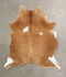 Brown and White Regular X-Large Brazilian Cowhide Rug 7'11
