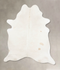 Ivory with Beige X-Large Brazilian Cowhide Rug 7'5