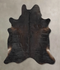 Chocolate X-Large Brazilian Cowhide Rug 6'11