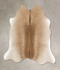 Taupe Large Brazilian Cowhide Rug 5'4
