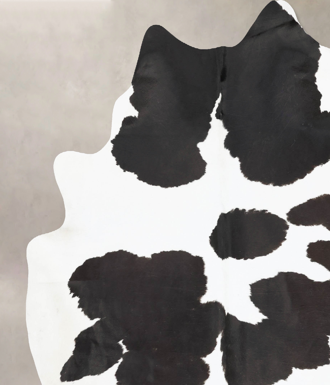 Black and White XX-Large Brazilian Cowhide Rug 8'5"H x 7'2"W #B16590 b