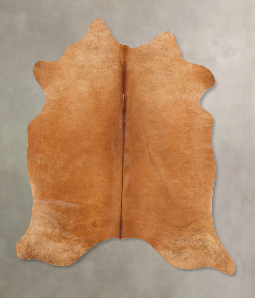 Beige Large Brazilian Cowhide Rug 6'2"H x 5'10"W #B16610 by Hudson Hides