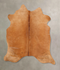 Beige Large Brazilian Cowhide Rug 6'2