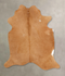 Beige Large Brazilian Cowhide Rug 6'6