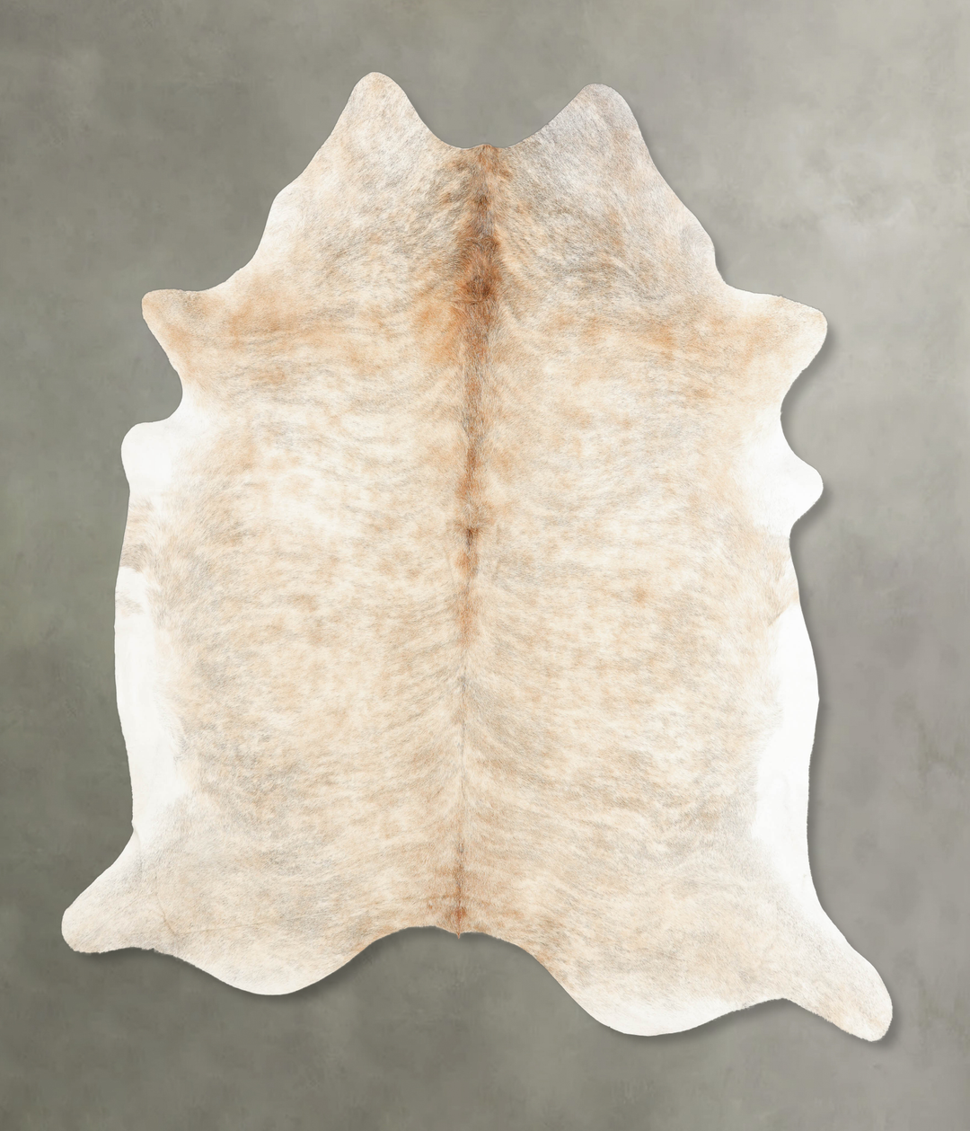 Light Brindle XX-Large Brazilian Cowhide Rug 8'4"H x 7'2"W #B1663 by H