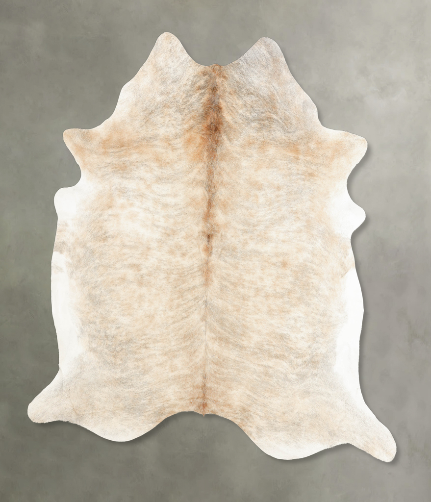 Light Brindle XX-Large Brazilian Cowhide Rug 8'4"H x 7'2"W #B1663 by Hudson Hides