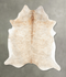 Light Brindle XX-Large Brazilian Cowhide Rug 8'4