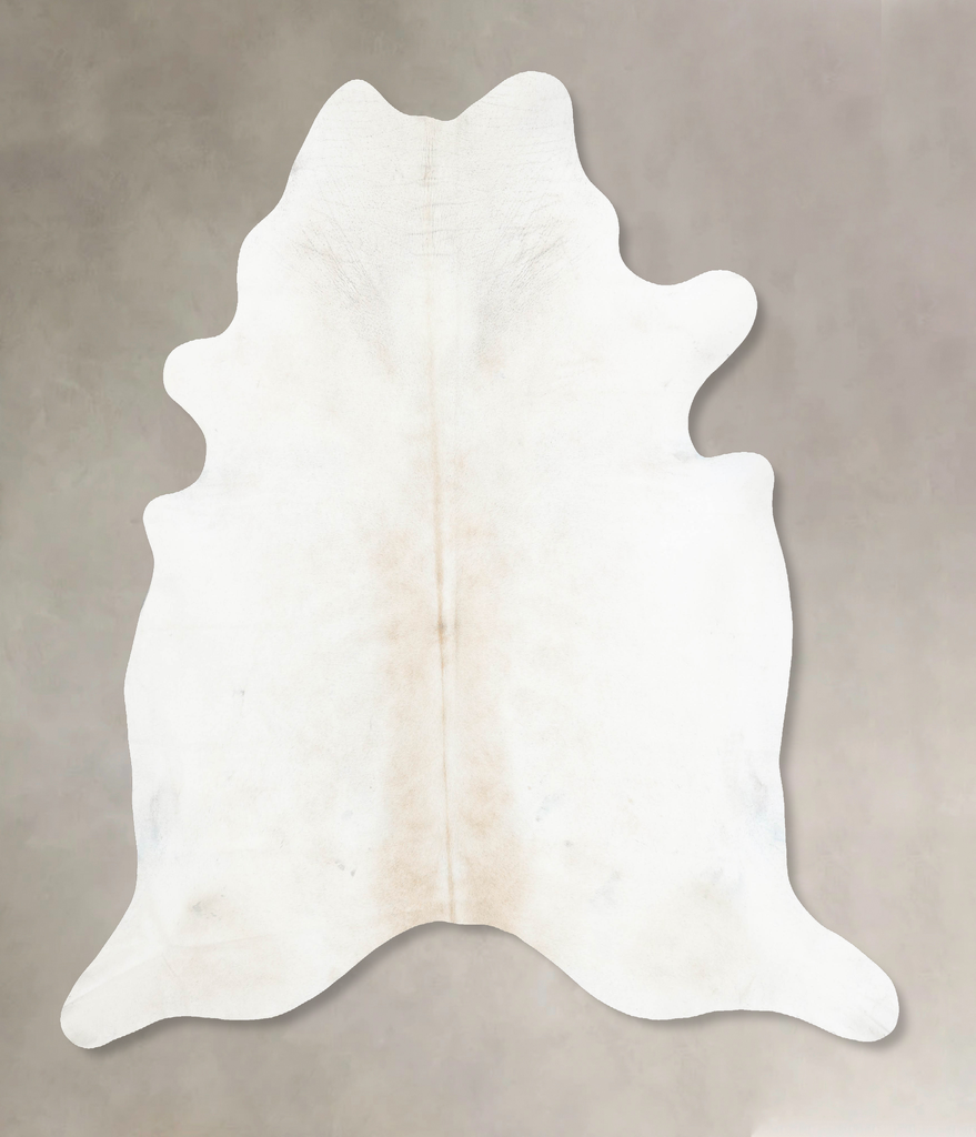 Grey with Beige XX-Large Brazilian Cowhide Rug 8'5"H x 7'8"W #B16640 by Hudson Hides