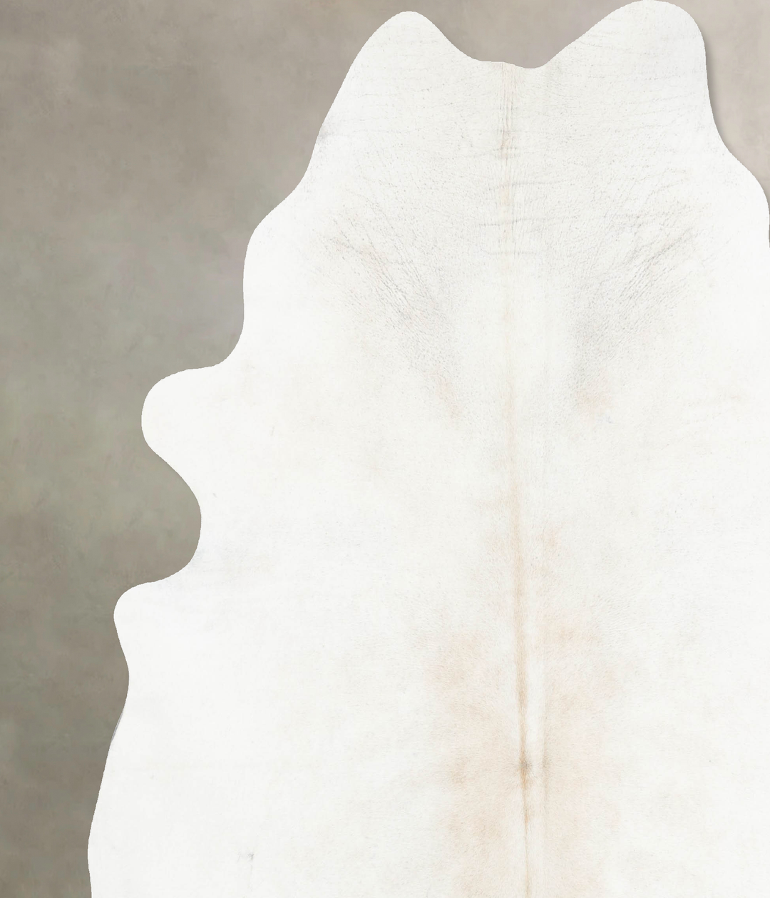 Grey with Beige XX-Large Brazilian Cowhide Rug 8'5"H x 7'8"W #B16640 b