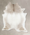 Grey with Beige XX-Large Brazilian Cowhide Rug 8'6