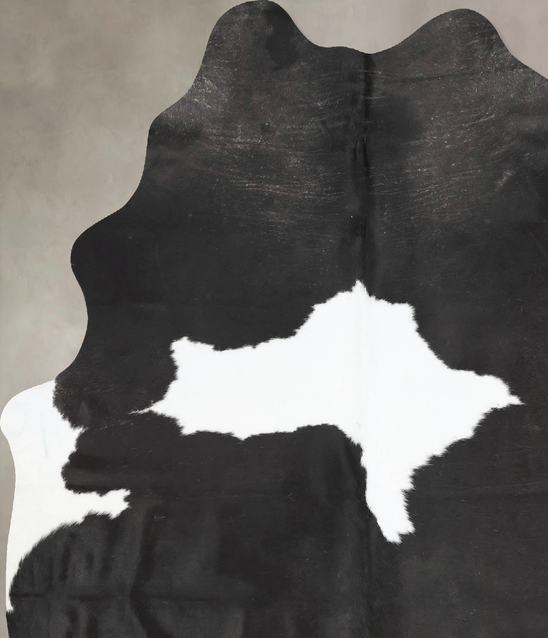 Black and White XX-Large Brazilian Cowhide Rug 8'3"H x 6'8"W #B16665 b