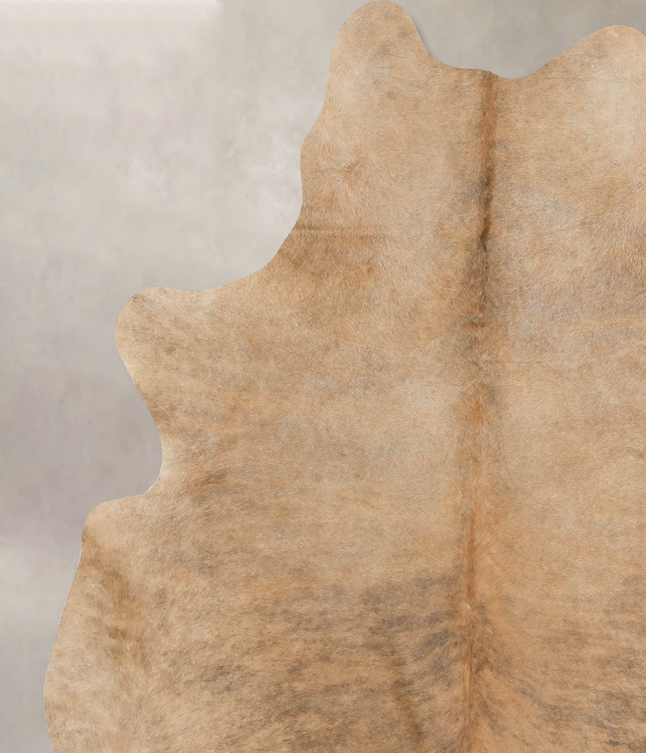 Light Brindle XX-Large Brazilian Cowhide Rug 7'10"H x 6'6"W #B16674 by Hudson Hides