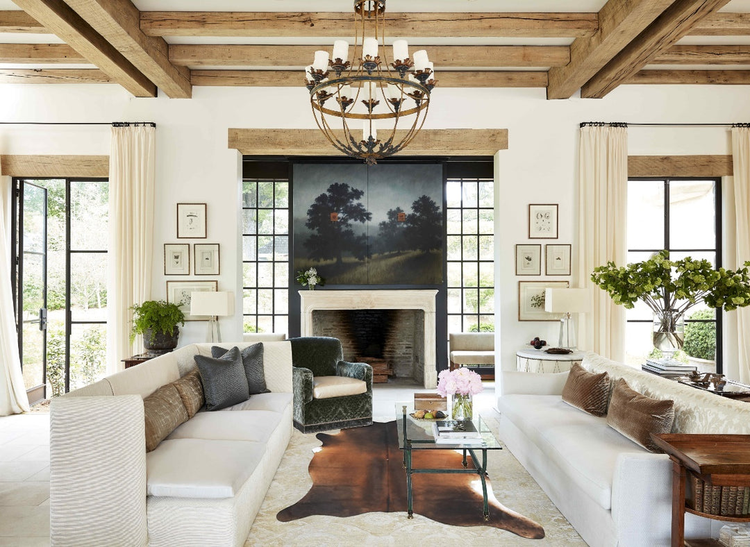 Chocolate X-Large Brazilian Cowhide Rug 7'10"H x 6'2"W #B16687 by Huds