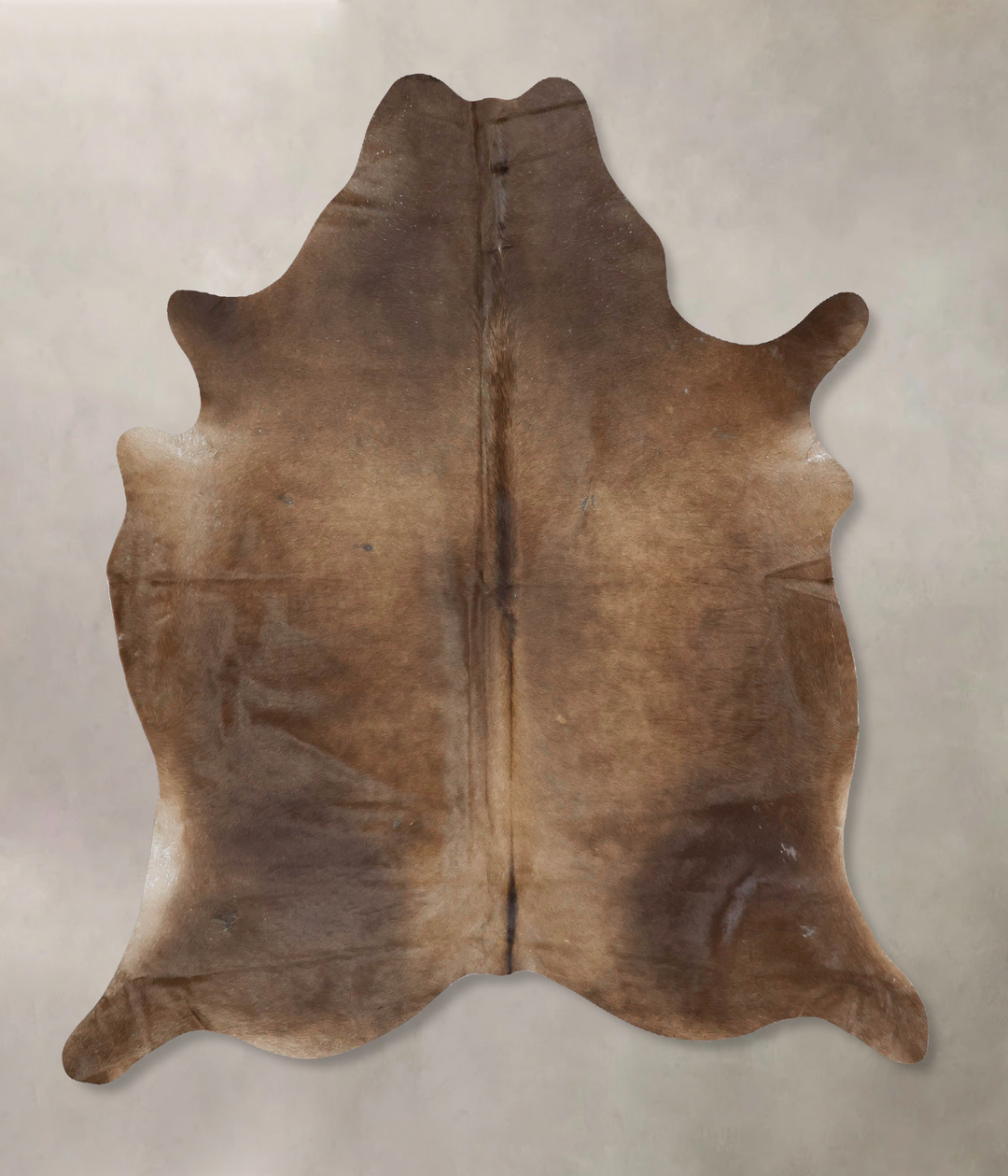 Chocolate X-Large Brazilian Cowhide Rug 7'6"H x 6'2"W #B16691 by Hudso