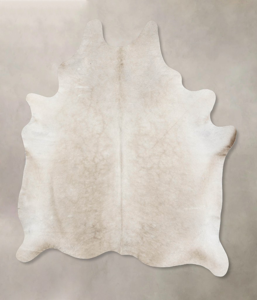 Champagne XX-Large Brazilian Cowhide Rug 8'6"H x 6'11"W #B16700 by Hudson Hides