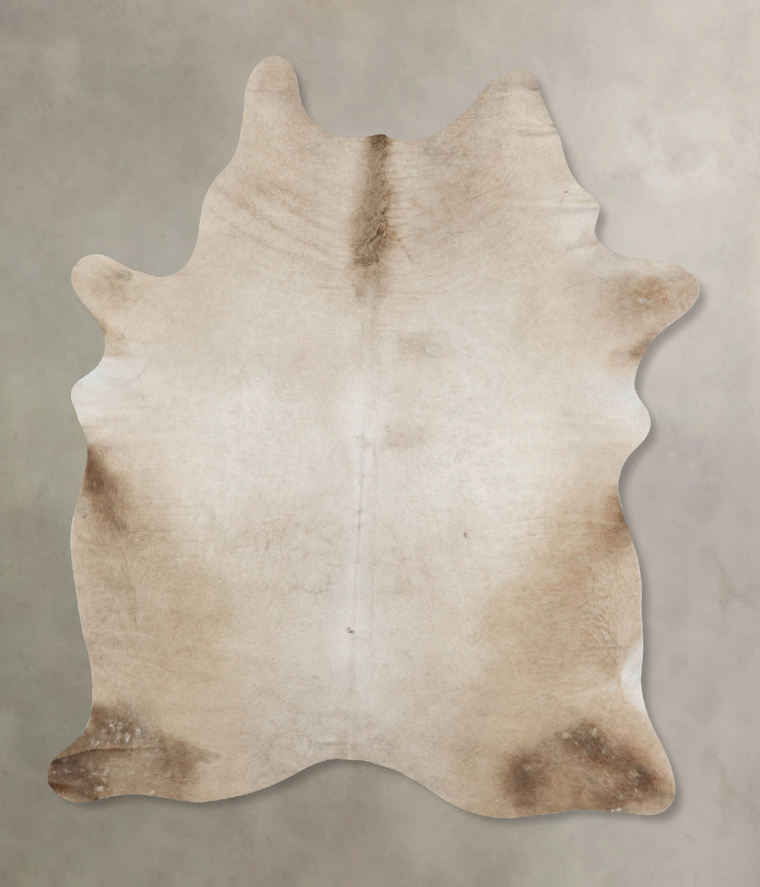 Champagne X-Large Brazilian Cowhide Rug 7'5"H x 5'10"W #B16709 by Huds