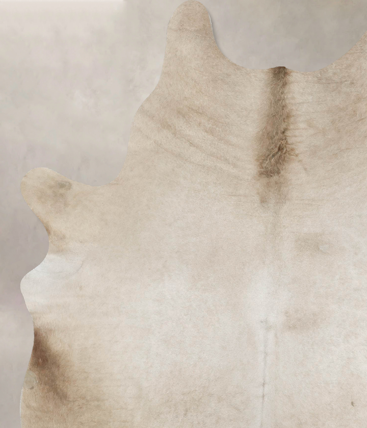 Champagne X-Large Brazilian Cowhide Rug 7'5"H x 5'10"W #B16709 by Hudson Hides