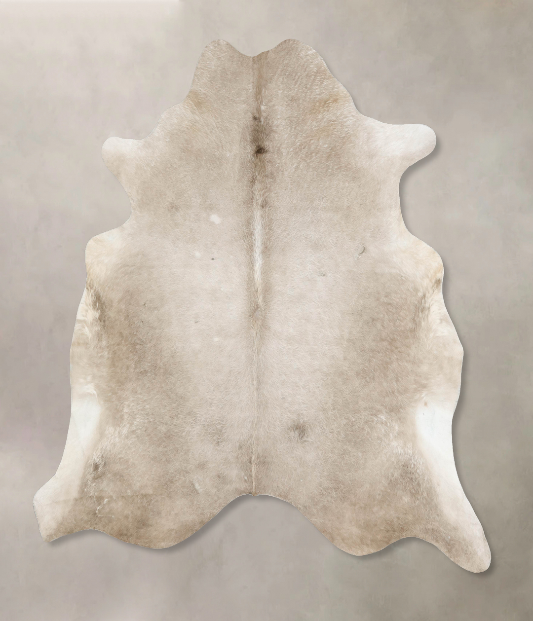 Champagne X-Large Brazilian Cowhide Rug 6'10"H x 6'7"W #B16712 by Huds